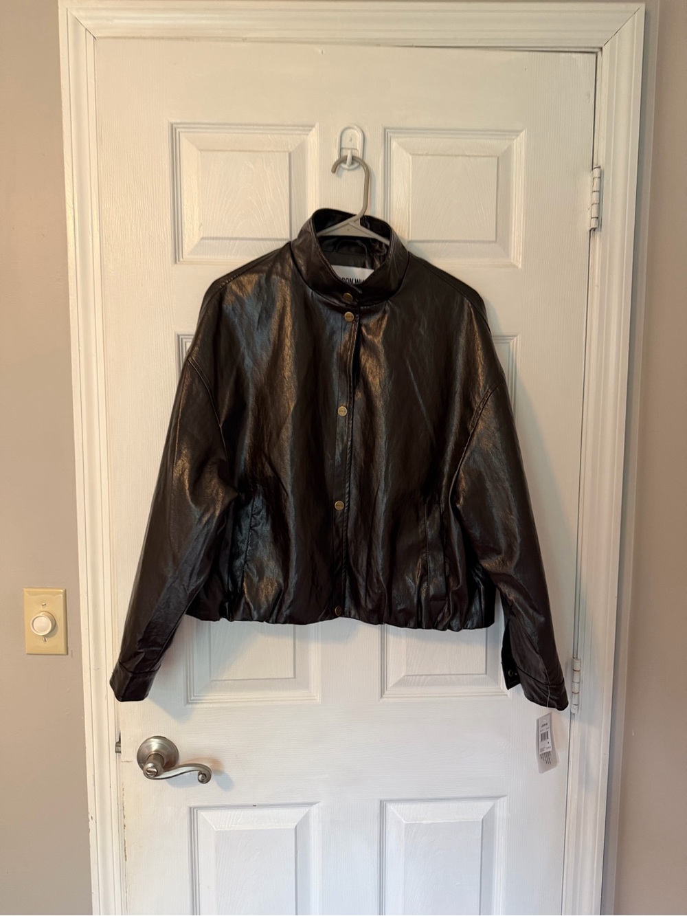 NWT Jason Wu Faux Leather Jacket